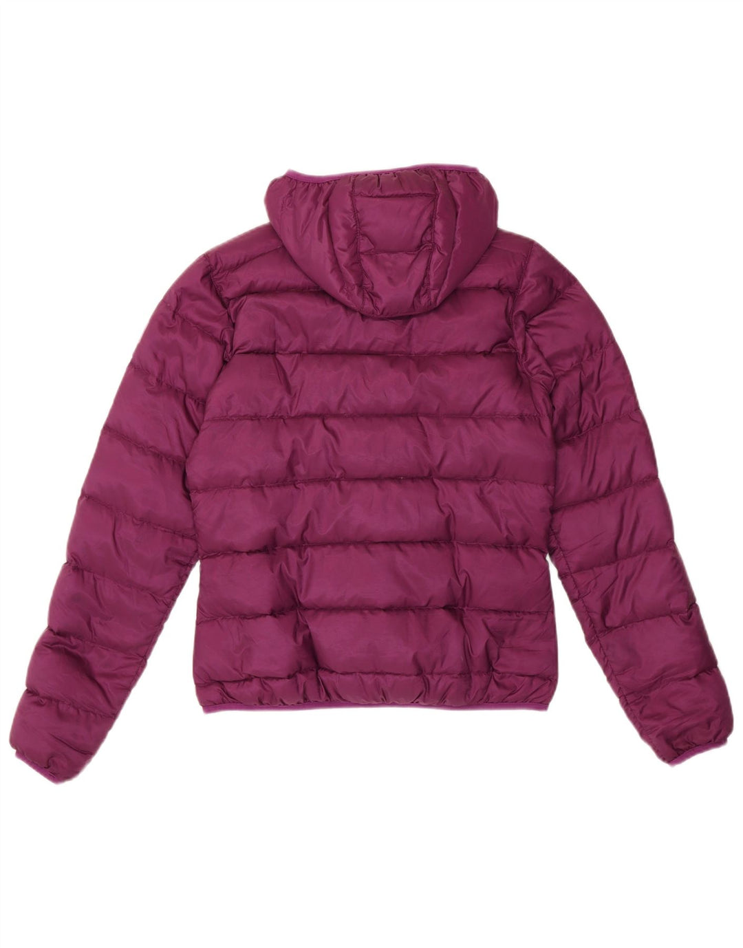 JACK WOLFSKIN Womens Hooded Padded Jacket UK 10 Small  Purple Polyester