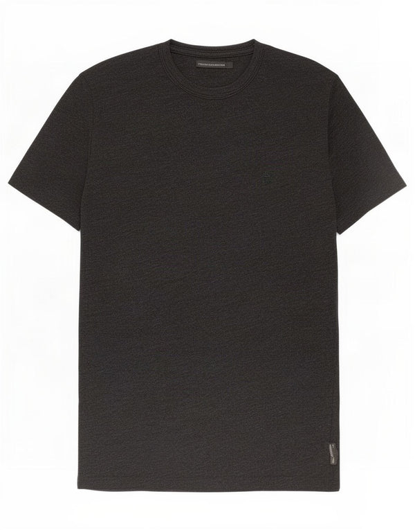 French Connection Mens T-Shirt Top Large Grey Flecked Cotton