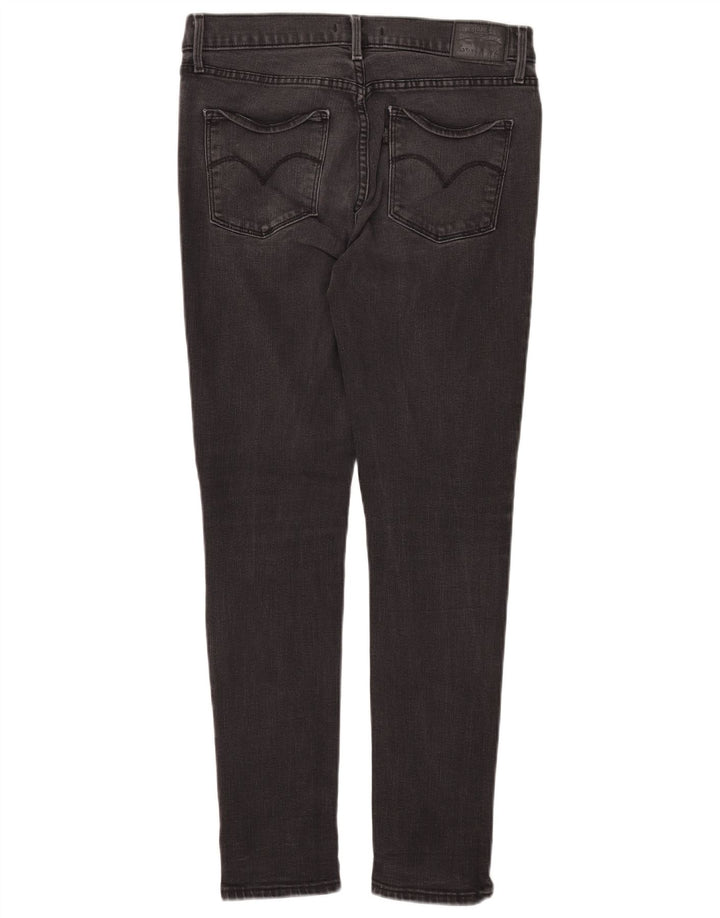 LEVI'S Womens 311 Shaping Skinny Jeans W29 L30  Black Cotton