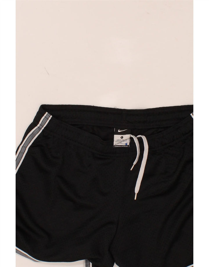 NIKE Womens Sport Shorts UK 14 Large Black Polyester Vintage Nike and Second-Hand Nike from Messina Hembry 