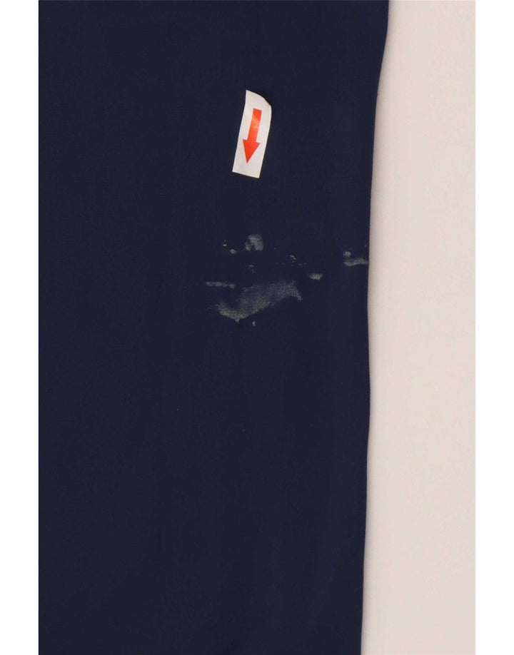 Nike Mens Tracksuit Trousers Joggers Large Navy Blue Polyester