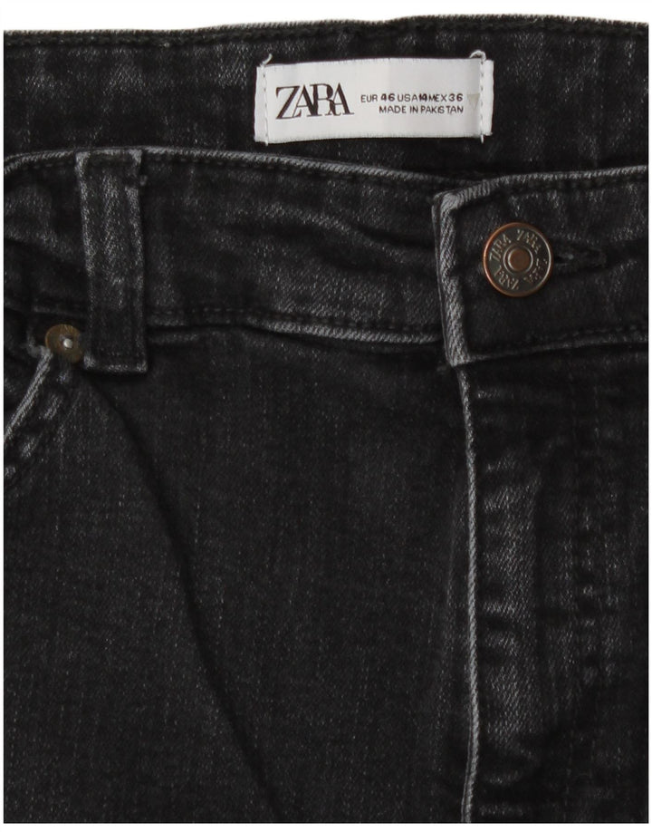 Zara Womens Slim Jeans EU 46 2XL W36 L28 Black
