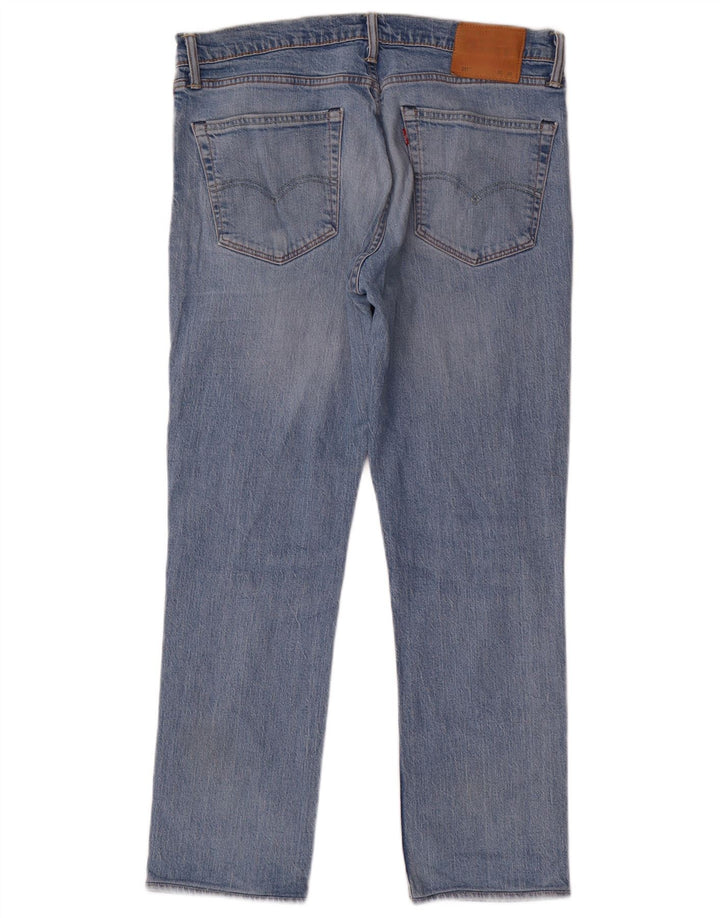 Levi's Mens 511 Slim Jeans W36 L30 Blue Cotton