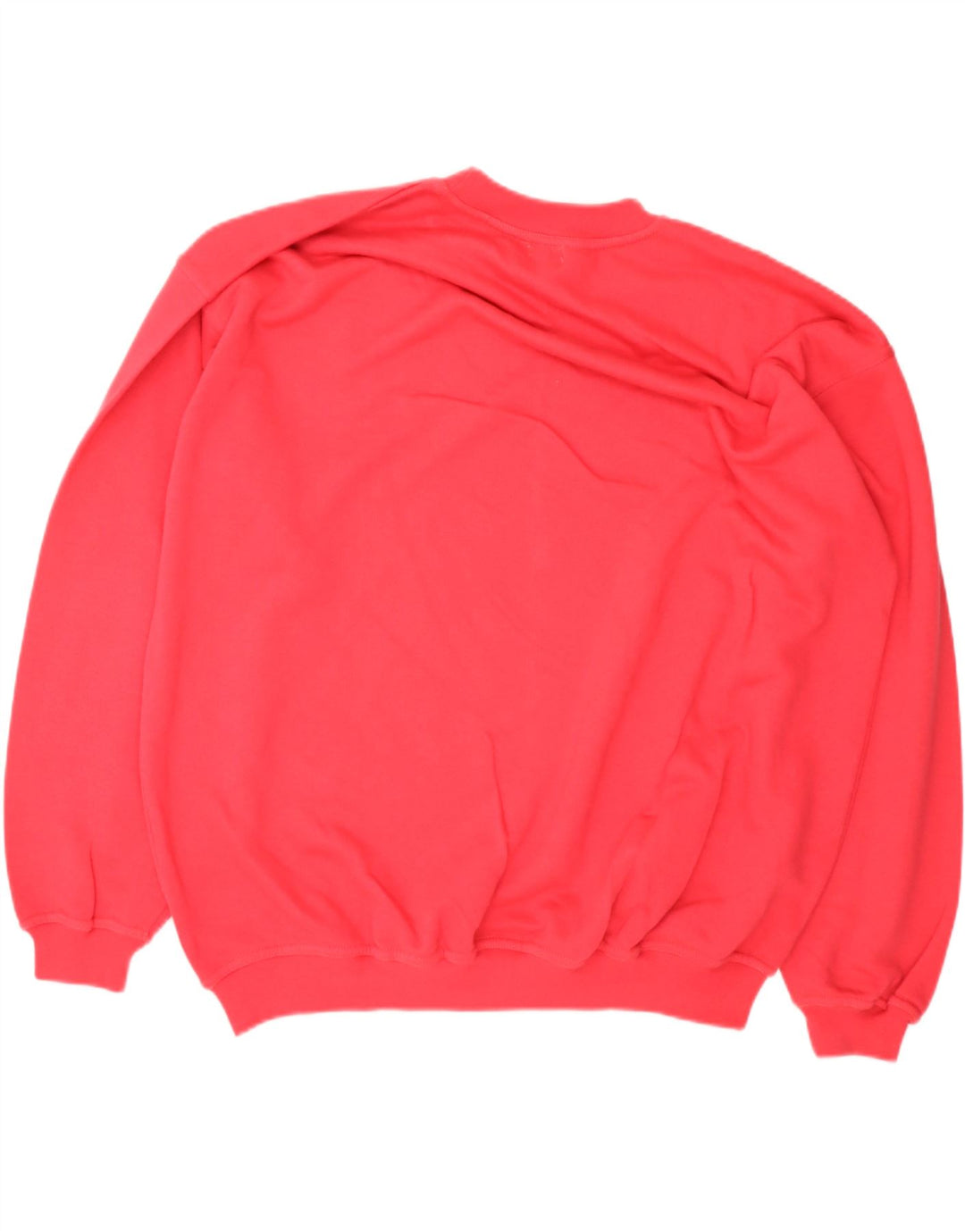 VINTAGE Mens Sweatshirt Jumper 2XL Red Polyester Vintage Vintage and Second-Hand Vintage from Messina Hembry 