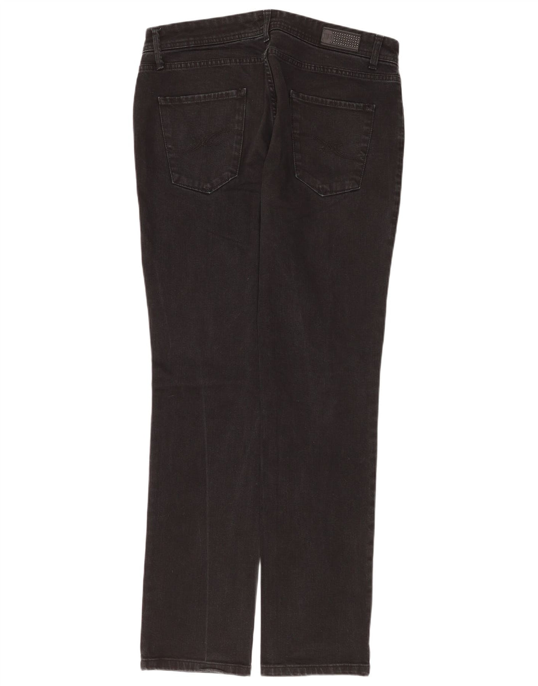 Trussardi Womens Slim Jeans W31 L33 Black Cotton