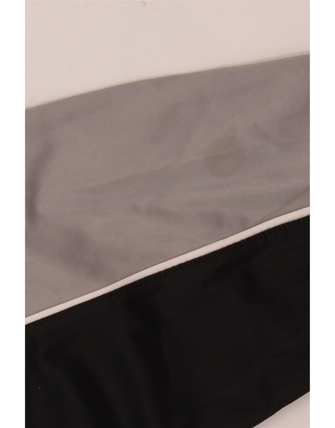 Diadora Mens Tracksuit Top Jacket Large Black Colourblock Polyester