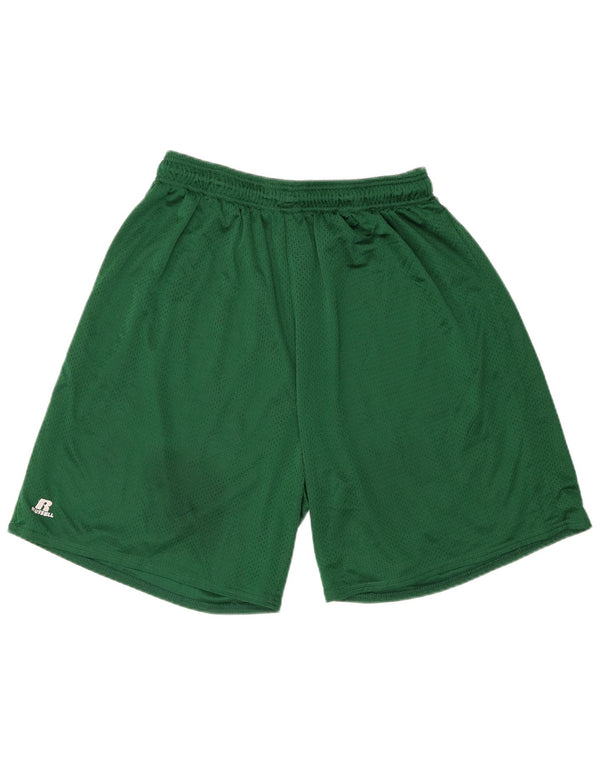 Russell Athletic Mens Sport Shorts XL  Green Polyester