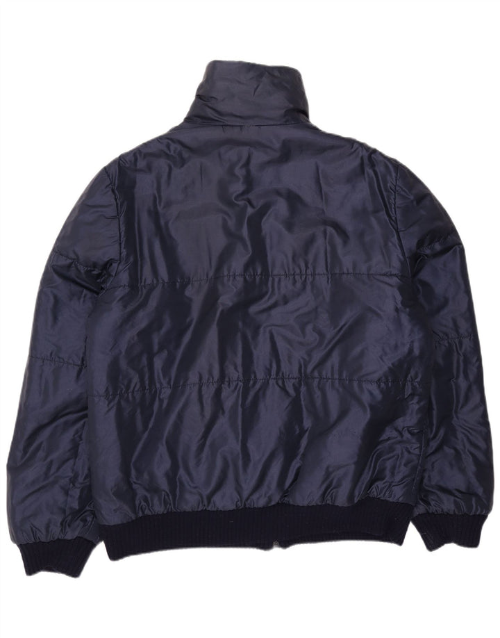 Ellesse Mens Reversible Jacket IT 54 2XL Navy Blue