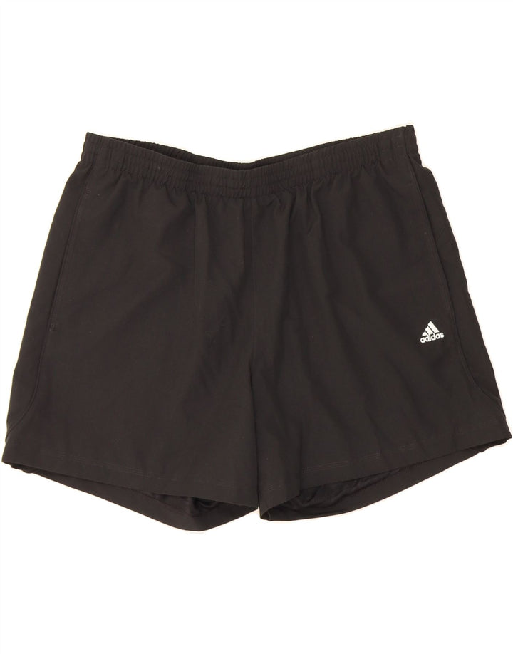 ADIDAS Mens Climalite Sport Shorts XL  Black Polyester Vintage Adidas and Second-Hand Adidas from Messina Hembry 