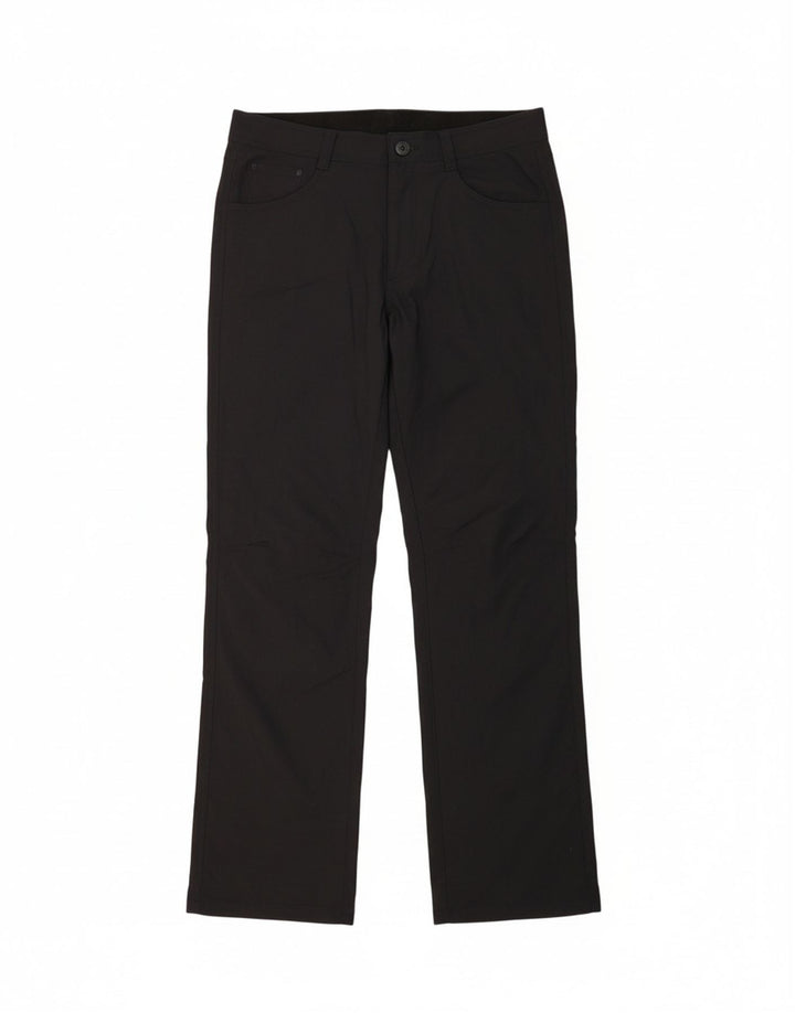ORVIS Mens Straight Windbreaker Trousers W32 L34 Navy Blue Polyester