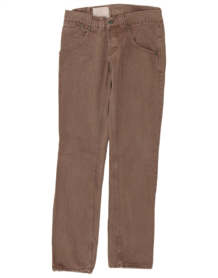 Dondup Womens Straight Jeans W28 L30 Beige