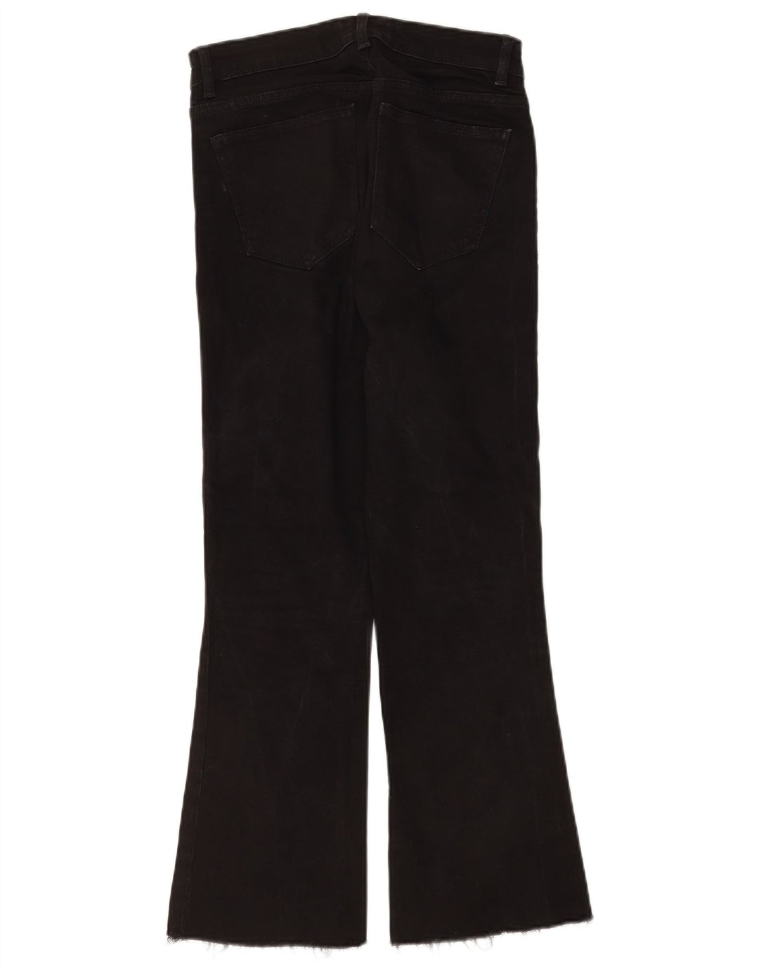 Zara Womens Flared Jeans EU 38 Small W28 L26 Black Cotton