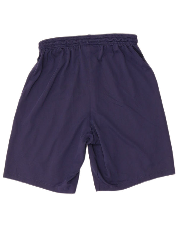 Nike Mens Dri Fit Slim Sport Shorts Small Navy Blue Polyester