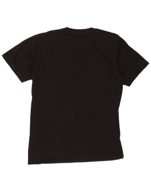 VANS Mens Graphic T-Shirt Top Medium Black Cotton