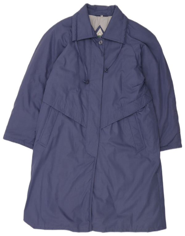 New Fast Womens Windbreaker Coat UK 16 Large Blue Polyester