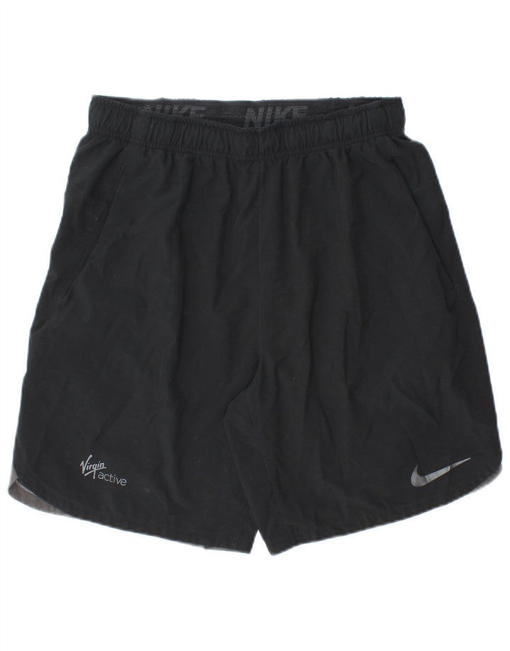 Nike Mens Dri Fit Sport Shorts Medium  Black Colourblock Polyester