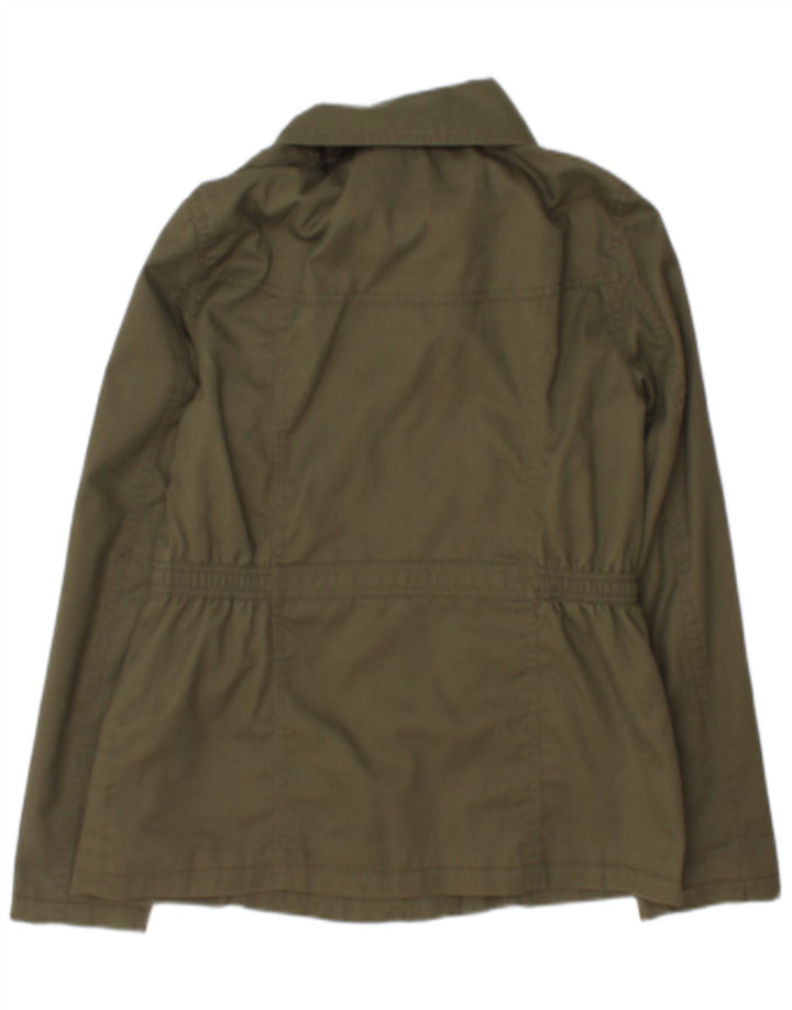 Only Womens Bomber Jacket UK 12 Medium Green Polyester