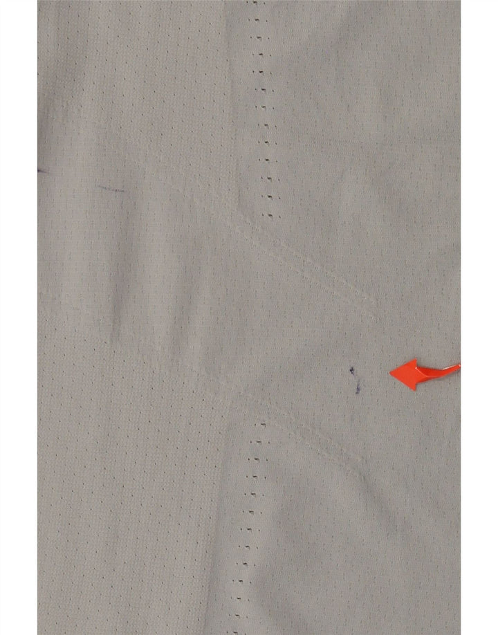 NIKE Mens Dri Fit Slim Fit T-Shirt Top 2XL Grey