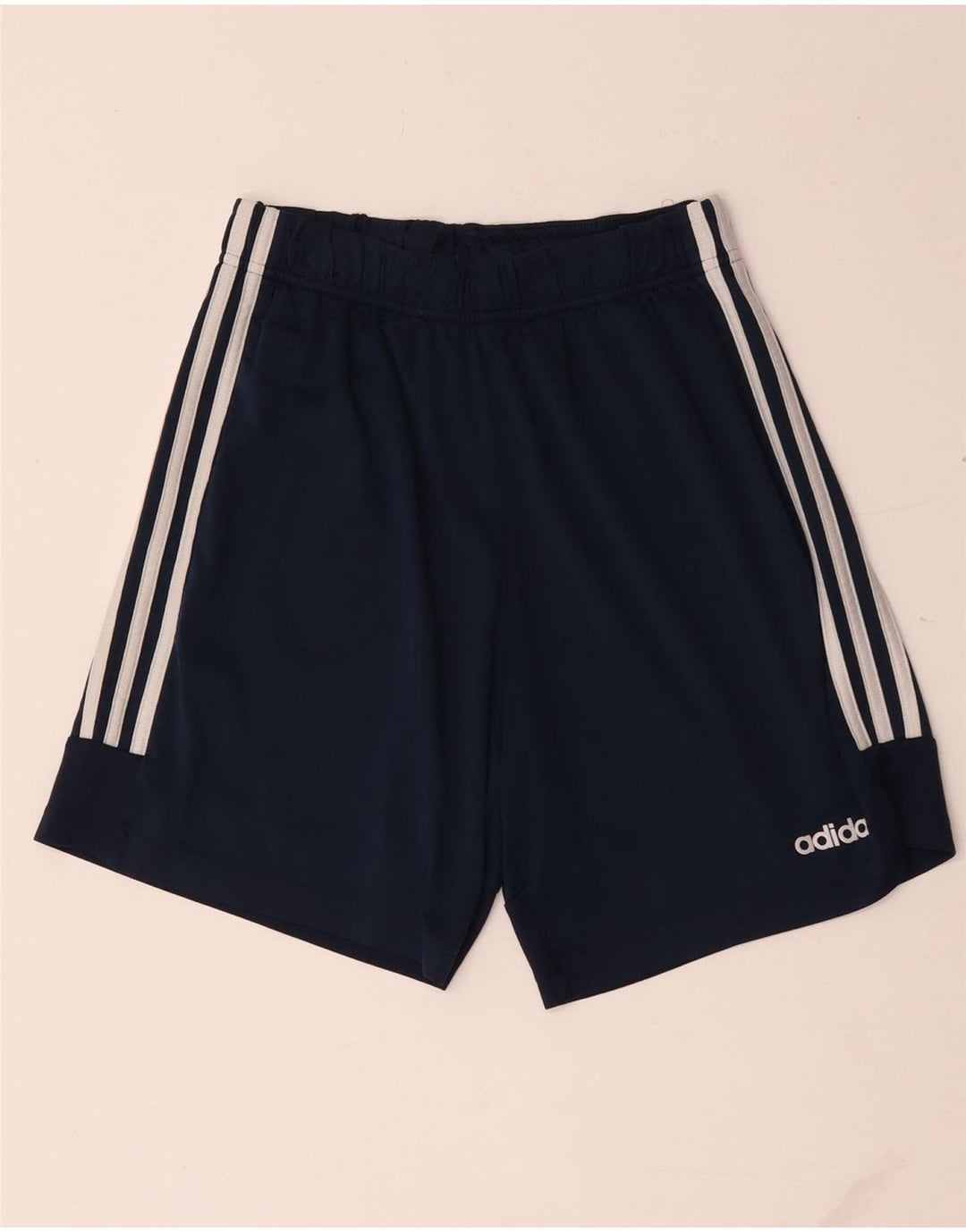 Adidas Mens Sport Shorts Medium Navy Blue Polyester