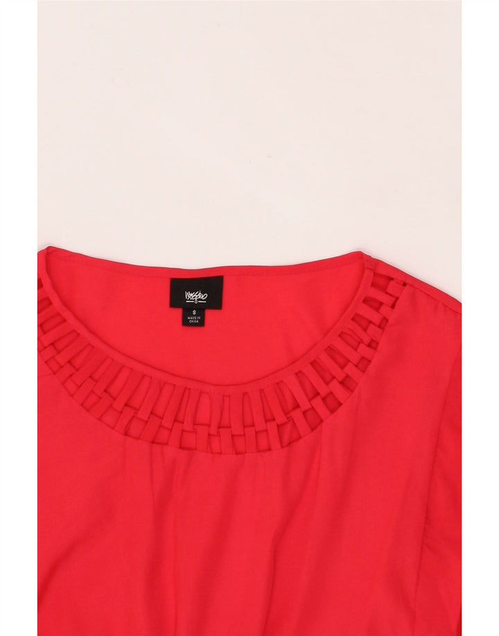 MOSSIMO Womens Basic Dress UK 10 Small Pink Polyester Vintage Mossimo and Second-Hand Mossimo from Messina Hembry 