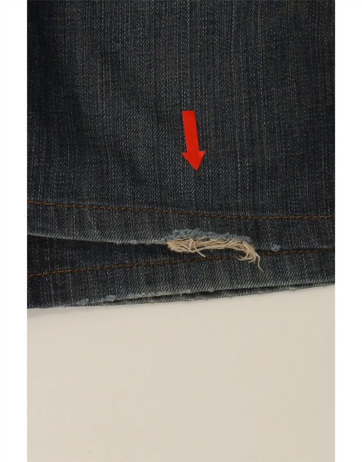 GUESS Mens Straight Jeans  W34 L27 Blue Cotton Vintage Guess and Second-Hand Guess from Messina Hembry 