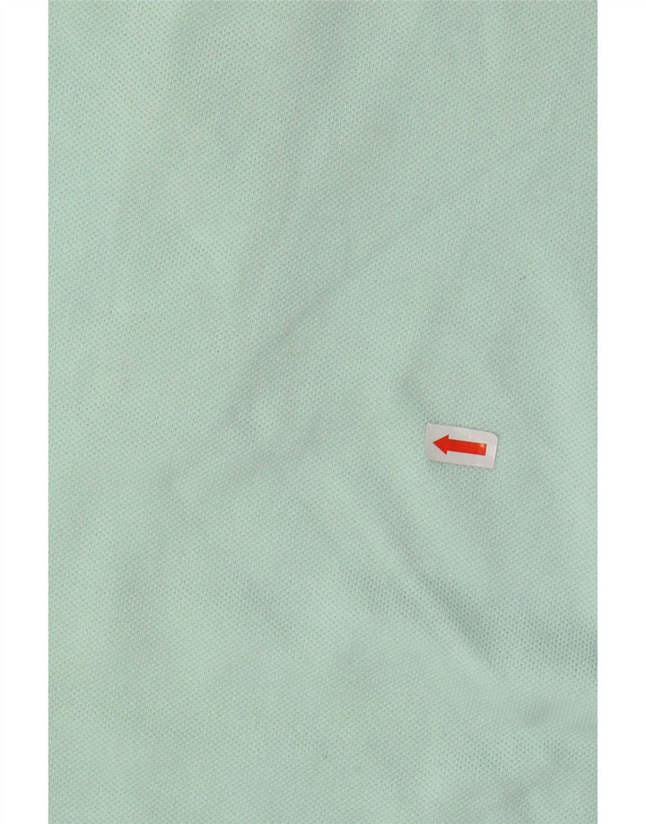 LACOSTE Mens Polo Shirt Size 6 XL Turquoise Cotton