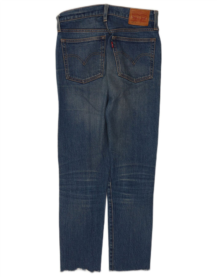Levi's Womens Slim Jeans Small W25 L26 Blue Cotton