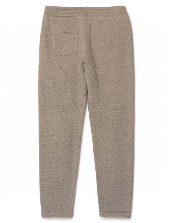 Hollister Mens Graphic Tracksuit Trousers Medium Grey Flecked Cotton
