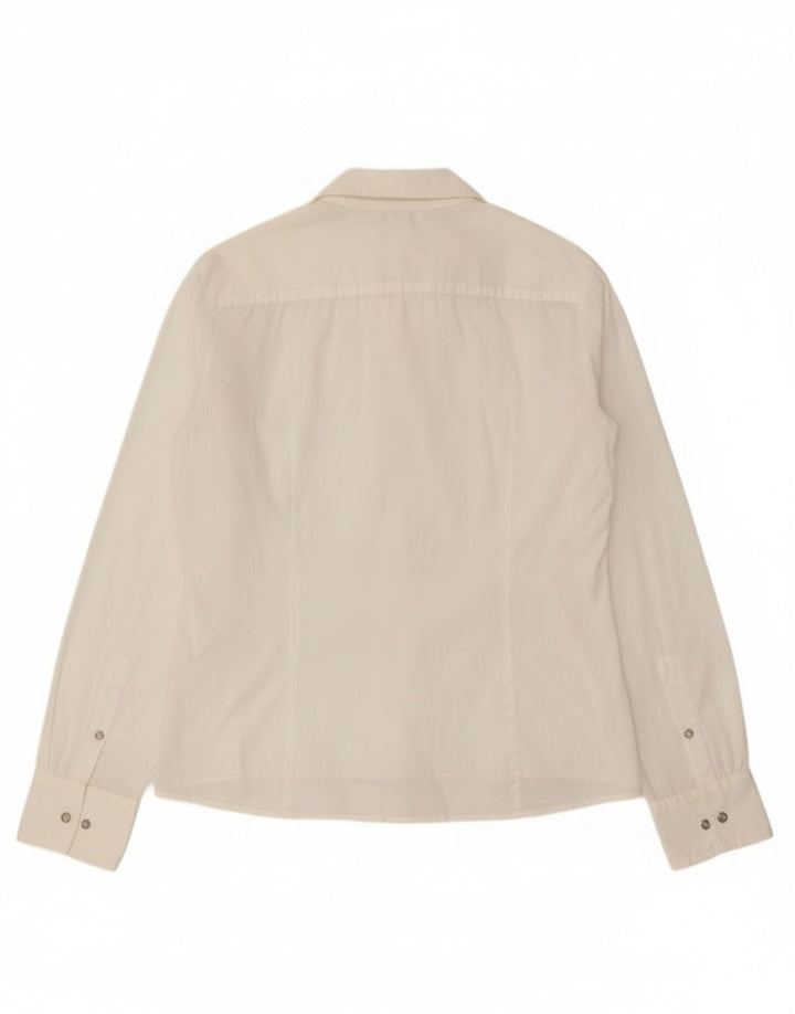 Murphy & Nye Womens Shirt Blouse UK 16 Large White Cotton