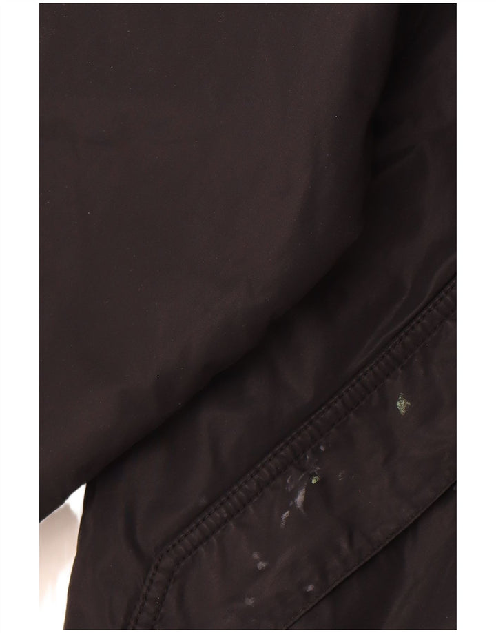 NIKE Boys Windbreaker Jacket 12-13 Years Large  Black Nylon