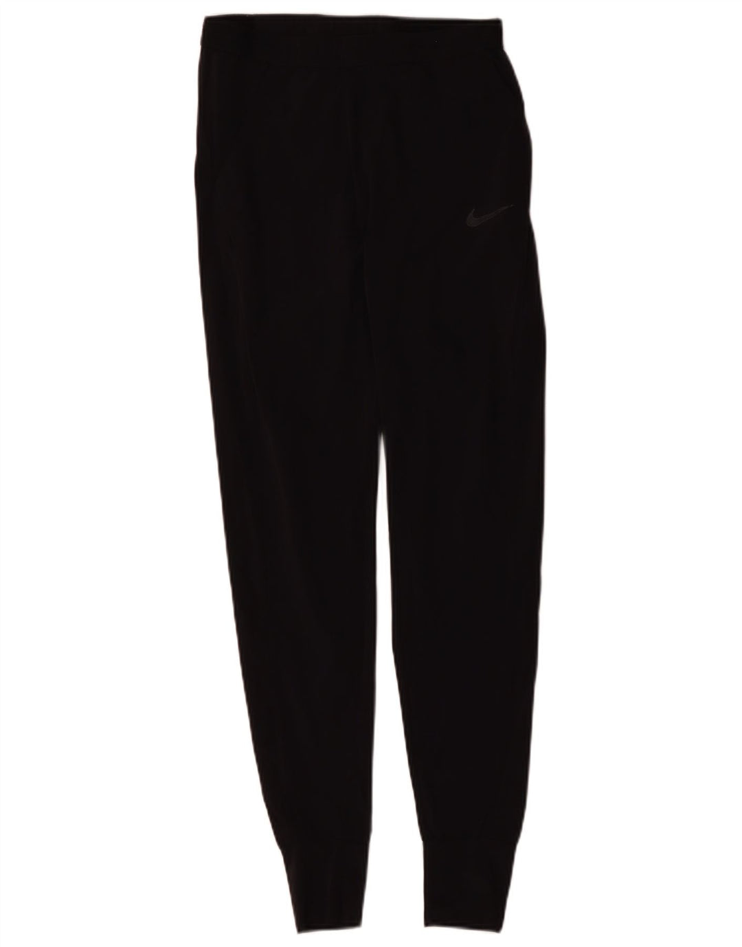 NIKE Womens Dri Fit Tracksuit Trousers UK 6 XS  Black Polyester