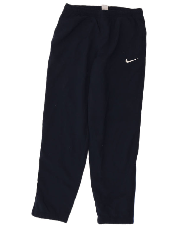 NIKE Mens Tracksuit Trousers UK 38/40 Medium  Navy Blue Polyester