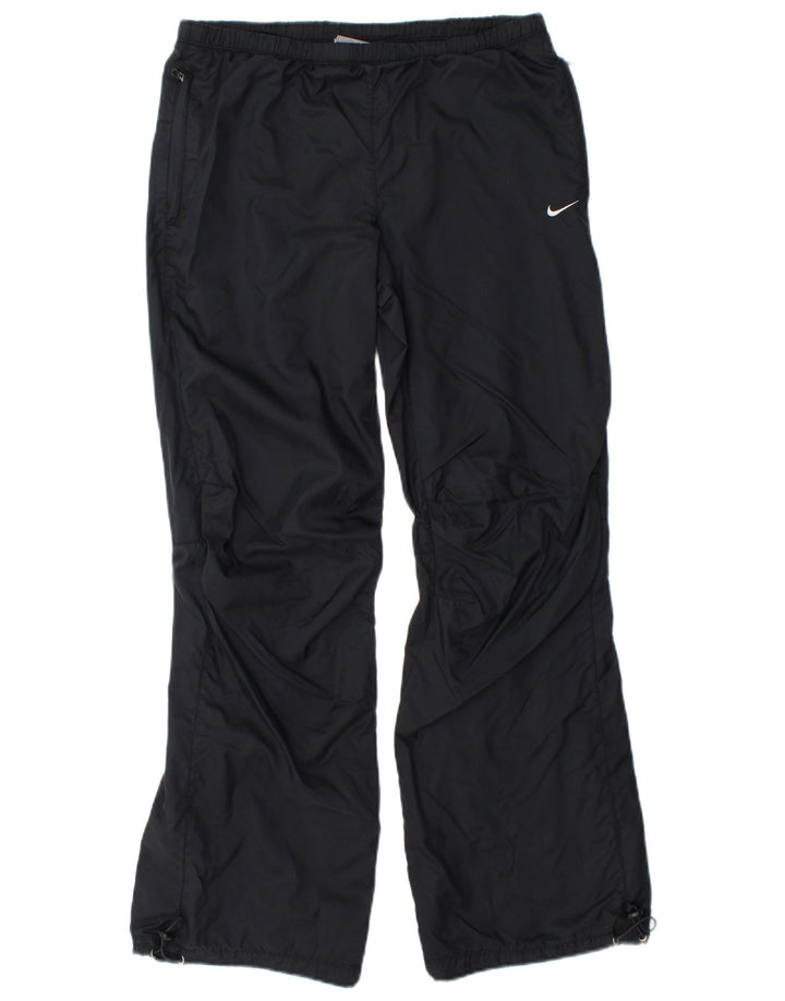 NIKE Womens Waterproof Trousers UK 8/10 Small  Black Nylon