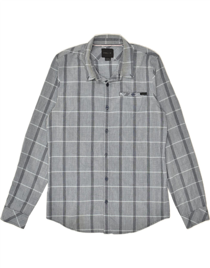 O'NEILL Mens Shirt Medium Grey Check Cotton | Vintage O'Neill | Thrift | Second-Hand O'Neill | Used Clothing | Messina Hembry 
