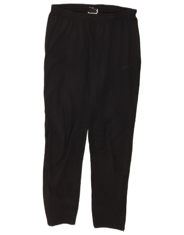 Nike Mens Dri Fit Tracksuit Trousers Medium Black Polyester