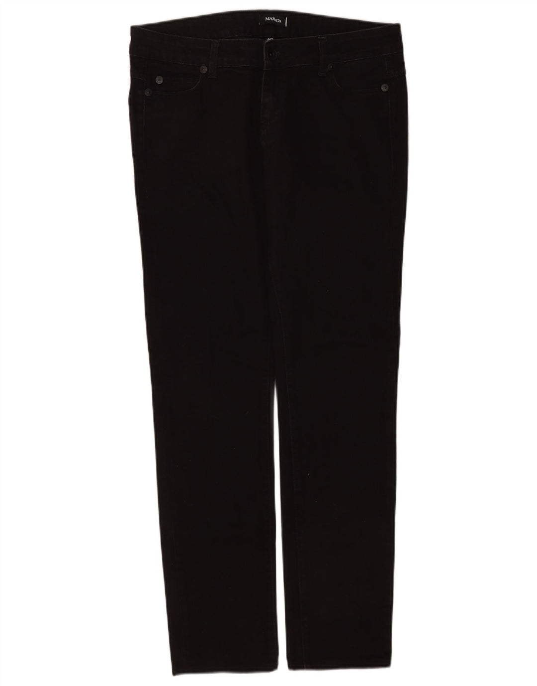 Max & Co. Womens Slim Jeans W30 L30 Black Cotton