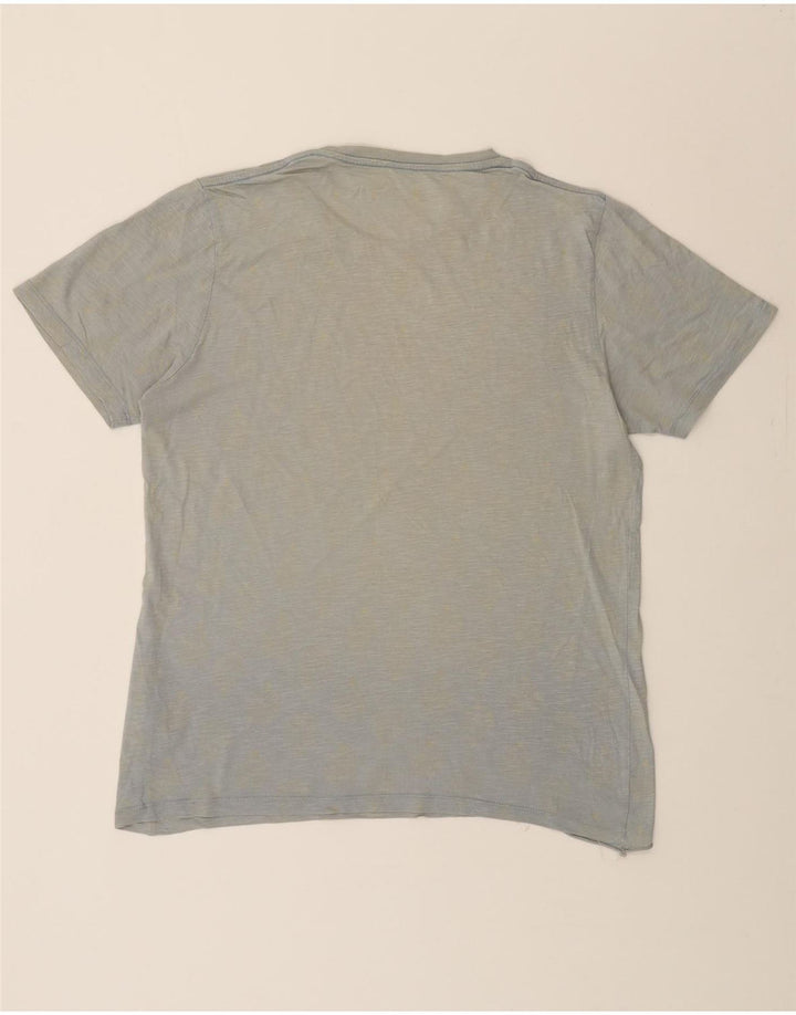 JACK & JONES Mens T-Shirt Top Medium Grey Cotton Vintage Jack & Jones and Second-Hand Jack & Jones from Messina Hembry 