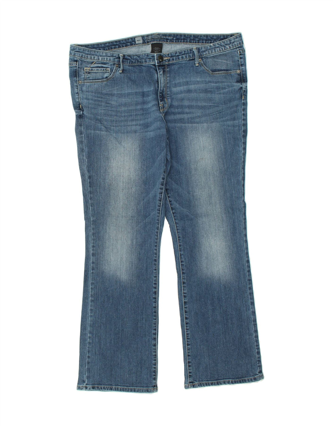 MOSSIMO Womens Modern Bootcut Jeans US 18 2XL W40 L30  Blue Cotton | Vintage Mossimo | Thrift | Second-Hand Mossimo | Used Clothing | Messina Hembry 