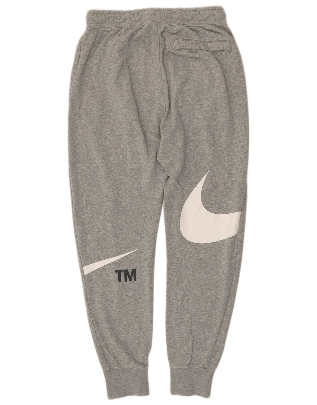 Nike Mens Graphic Tracksuit Trousers Joggers Small  Grey Cotton
