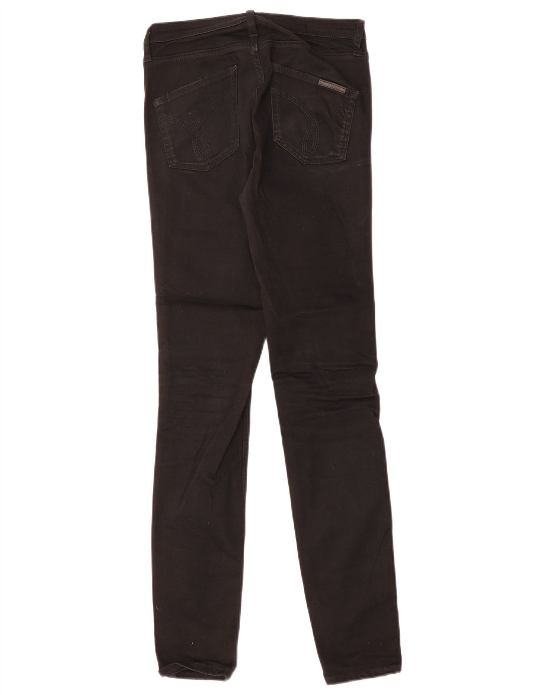 CALVIN KLEIN Womens Skinny Jeans W26 L30 Black