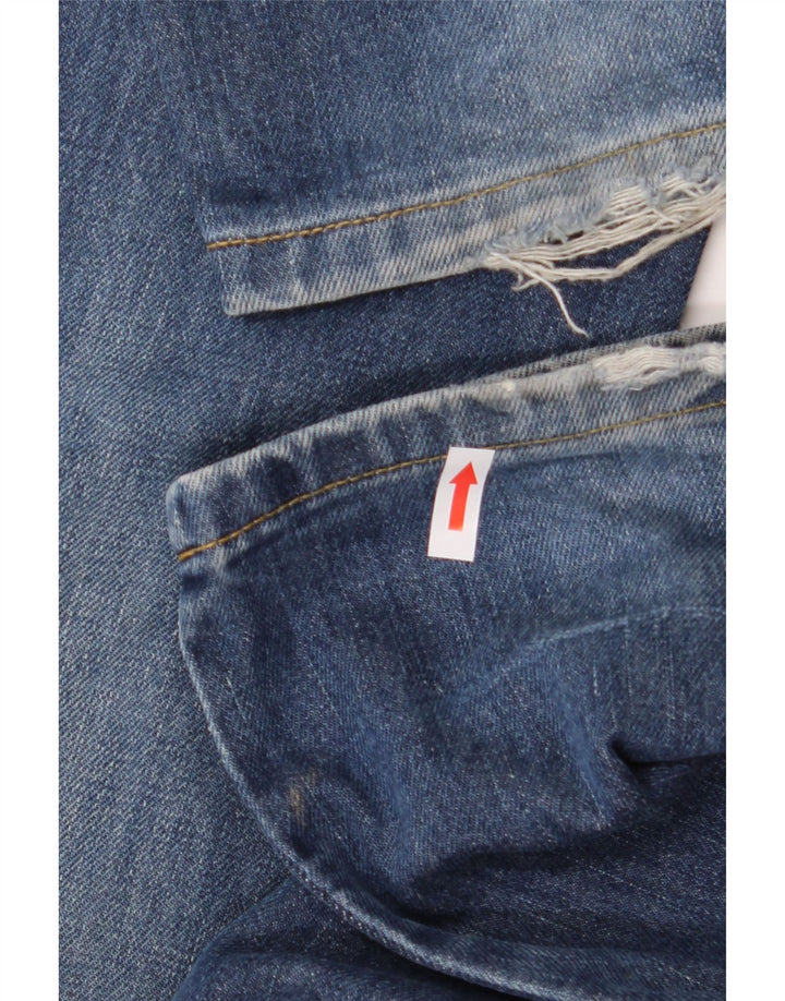 Lee Mens Seattle Loose Jeans W32 L34 Blue Cotton