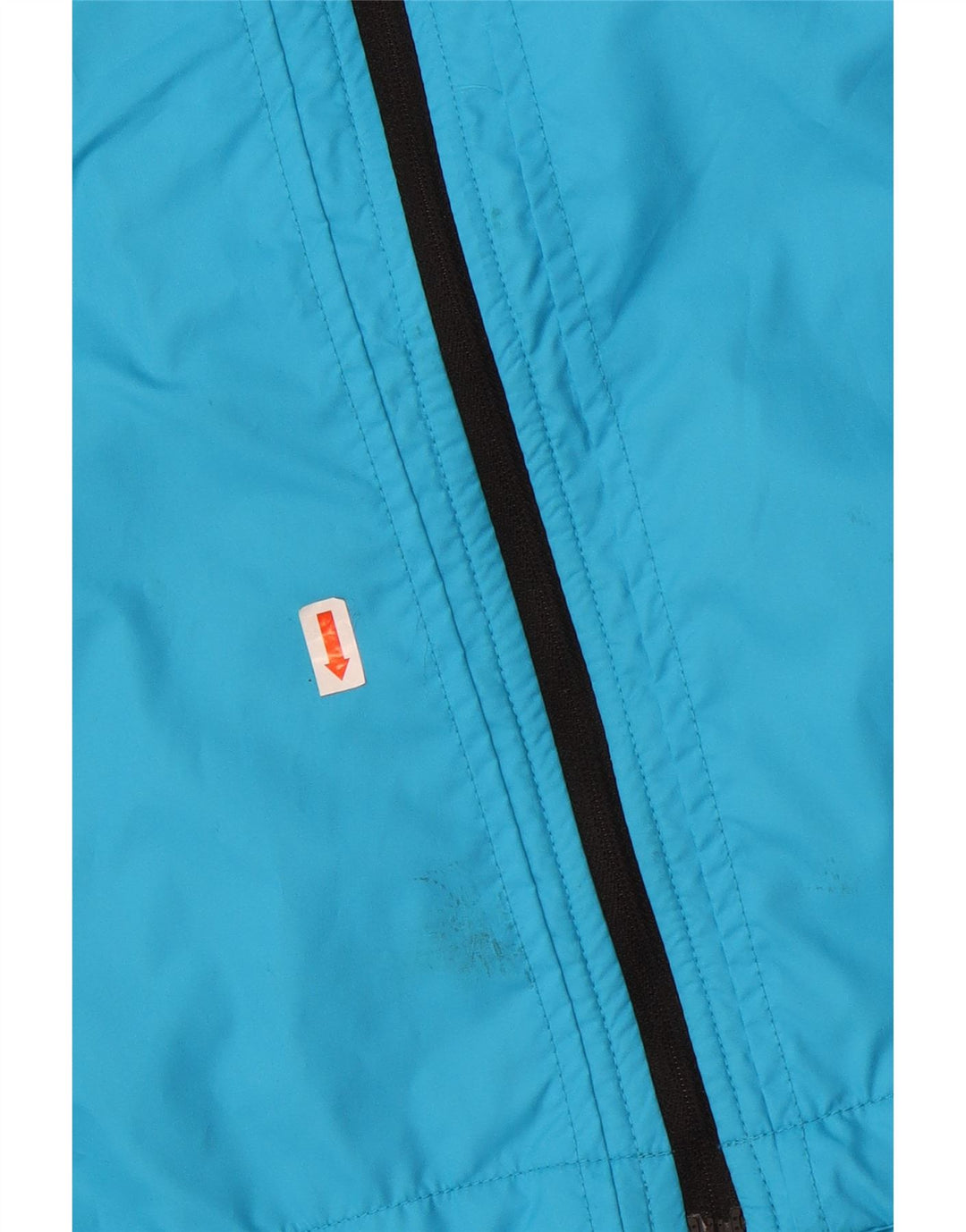 Asics Womens Tracksuit Top Jacket UK 6 XS Blue Colourblock Polyester