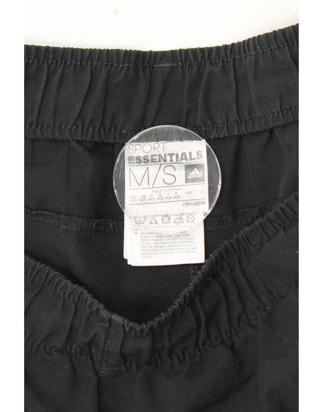 ADIDAS Mens Climalite Tracksuit Trousers Medium  Black Polyester