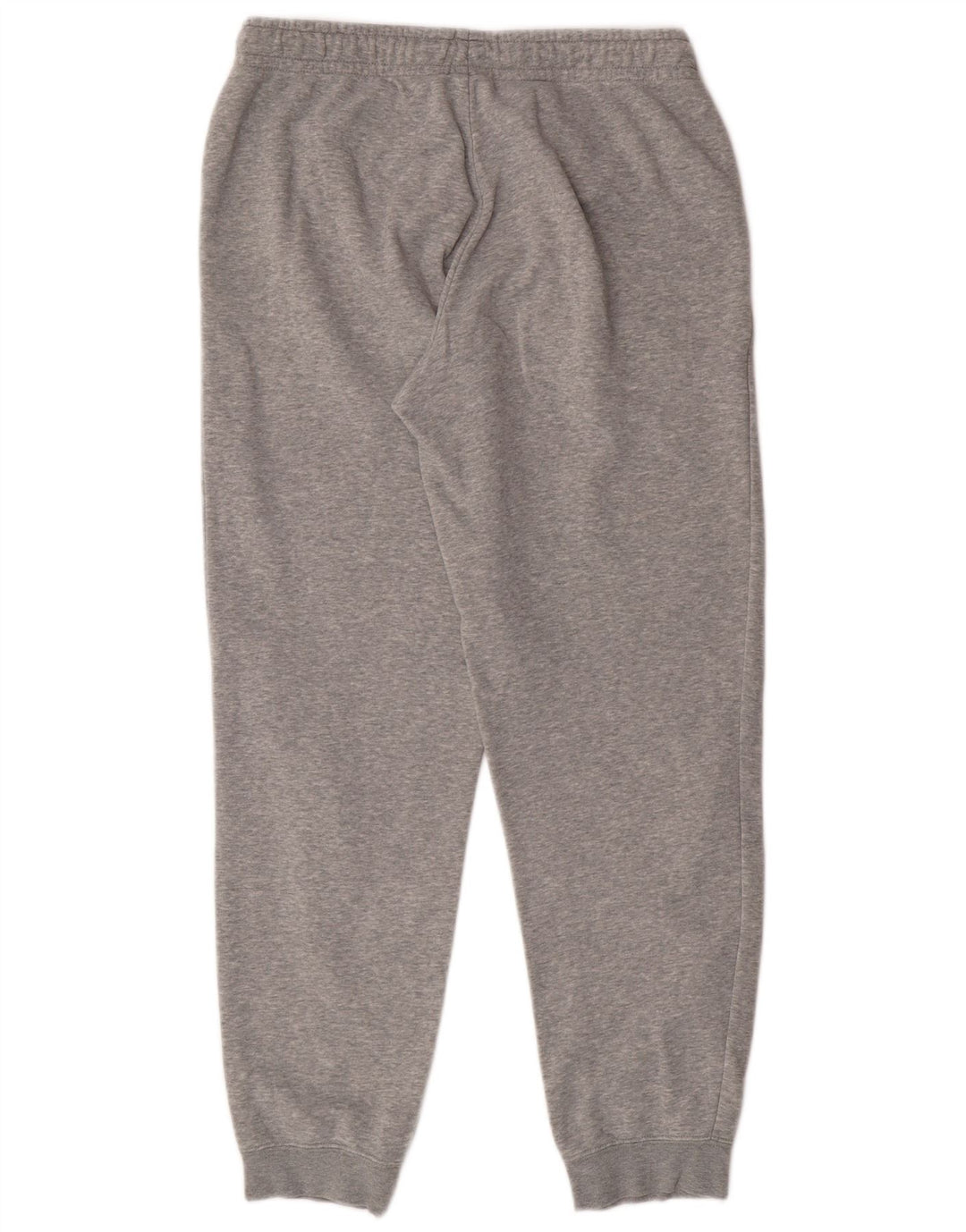 NIKE Womens Tracksuit Trousers Joggers UK 14 Medium  Grey Cotton