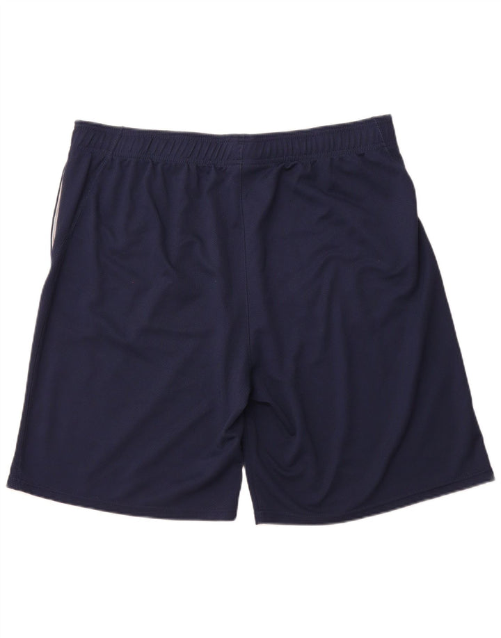 REEBOK Mens Sport Shorts 2XL  Navy Blue Polyester
