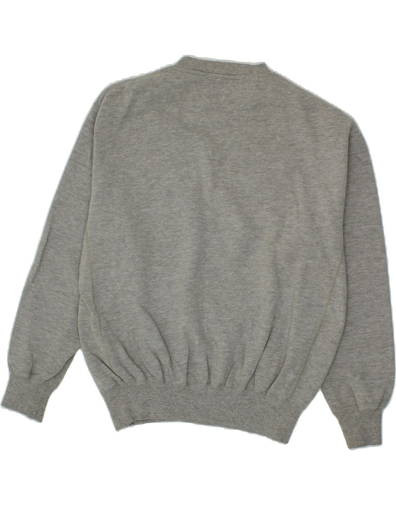 CATERPILLAR Mens Graphic Sweatshirt Jumper Medium Grey Cotton Vintage Caterpillar and Second-Hand Caterpillar from Messina Hembry 