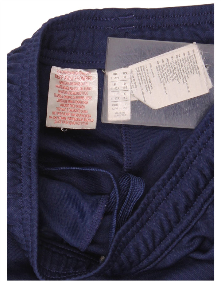 Adidas Boys Tracksuit Trousers 11-12 Years  Navy Blue Polyester
