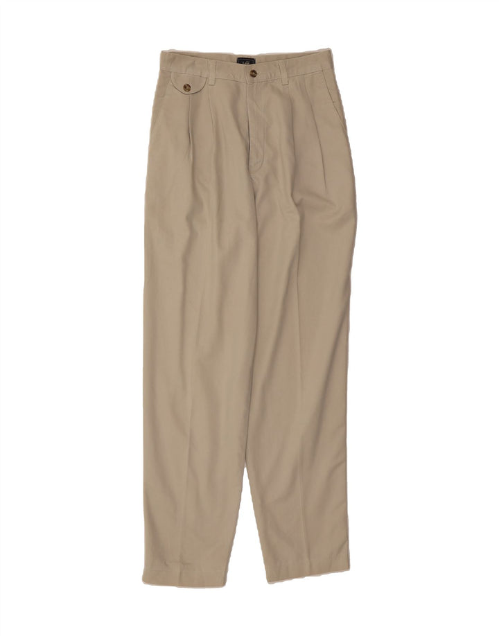 LEE Womens Pegged Casual Trousers W28 L30 Beige Vintage Lee and Second-Hand Lee from Messina Hembry 