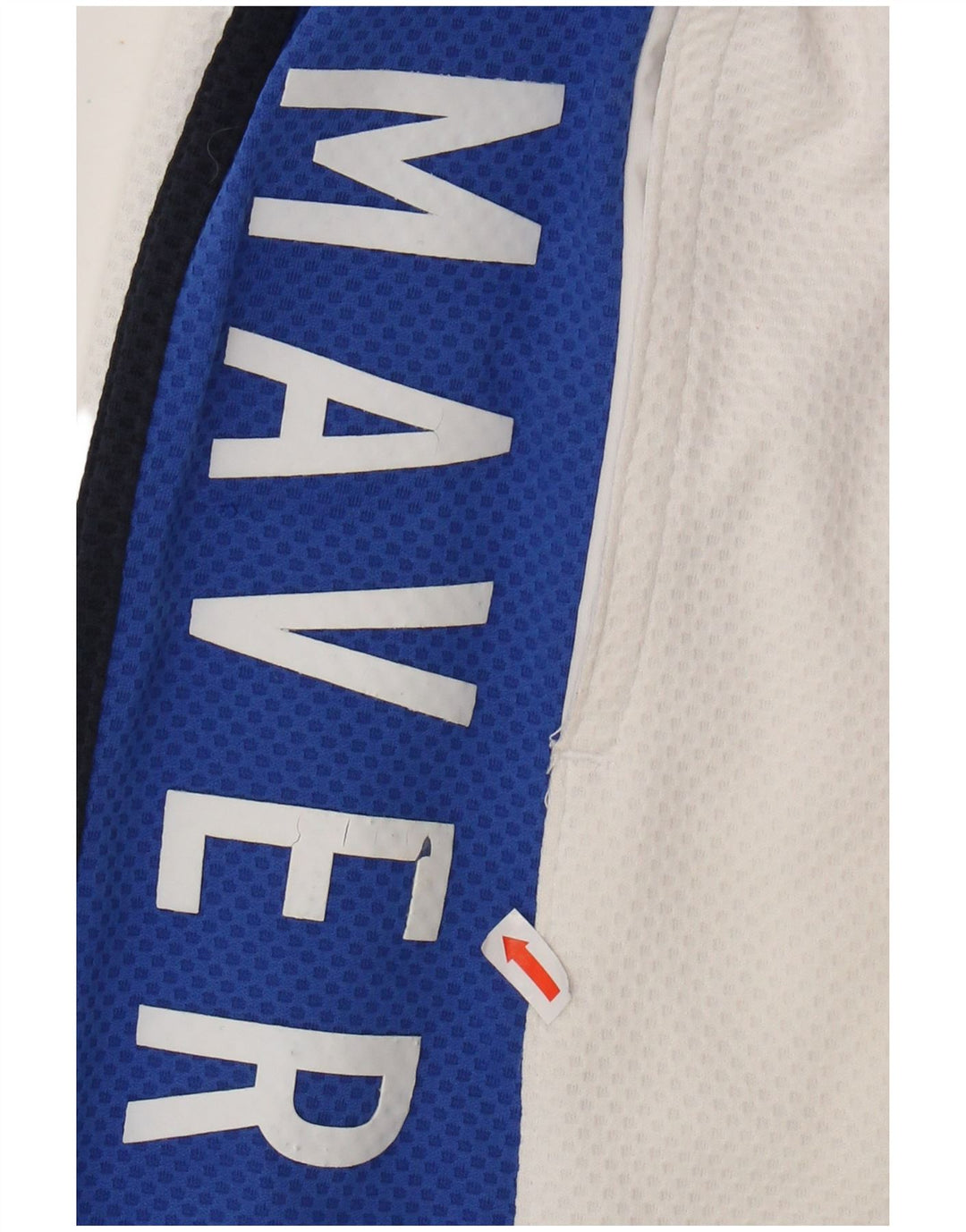 NBA Boys Dallas Mavericks Sport Shorts 14-15 Years Large White Colourblock