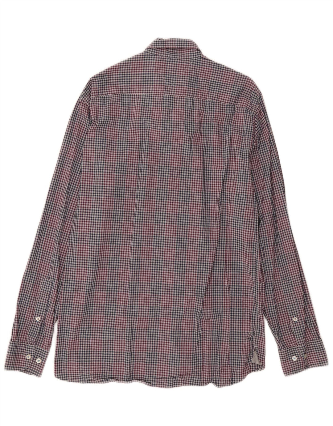 Tommy Hilfiger Mens New York Fit Flannel Shirt Medium Multicoloured Gingham